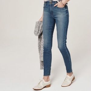 LOFT high waist skinny ankle jeans